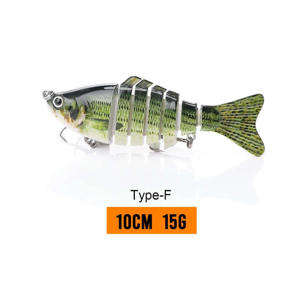 10/14cm Sinking Wobblers Fishing Lures Jointed Crankbait