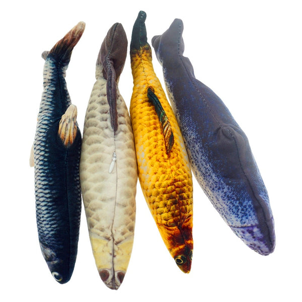 Moving Toy Fish USB  Rechargeable Jumping Fishes Cat Toys