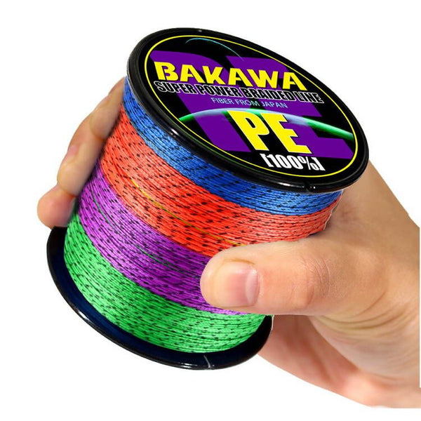 PE 4 Braided Fishing Line 300m/330yds Floating Line