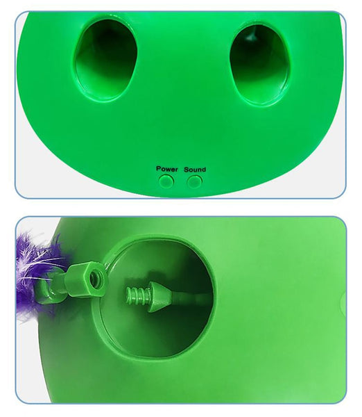 Creative Electric Toy Peek a Boo Mouse Game for Cats