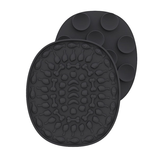 Silicone Lick Mat for Dogs Slow Food Plate Pet Training Feeder Supplies