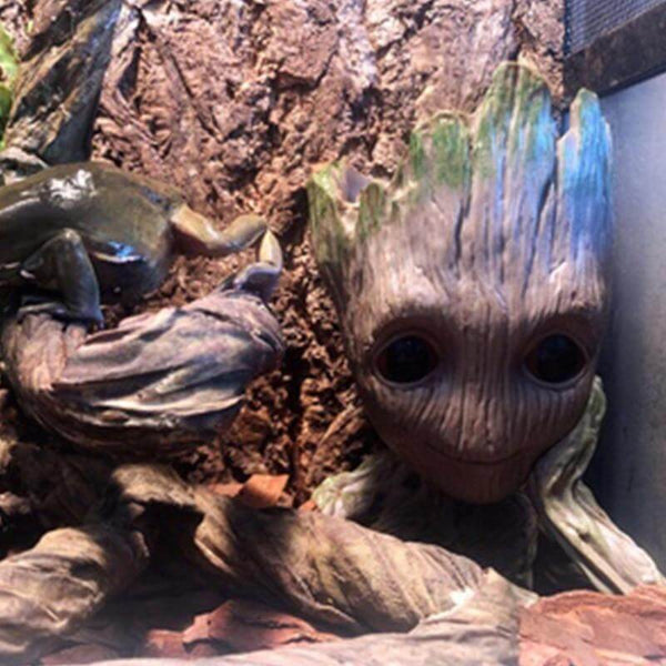 Baby Groot Plant Holder Aquarium Decoration Ornament