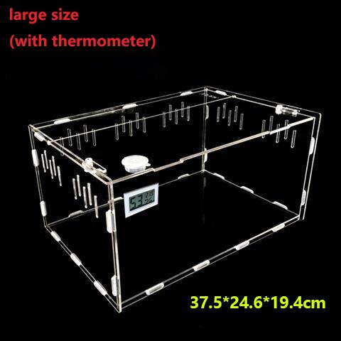 Transparent Acrylic Reptile Breeding Box Various Sizes