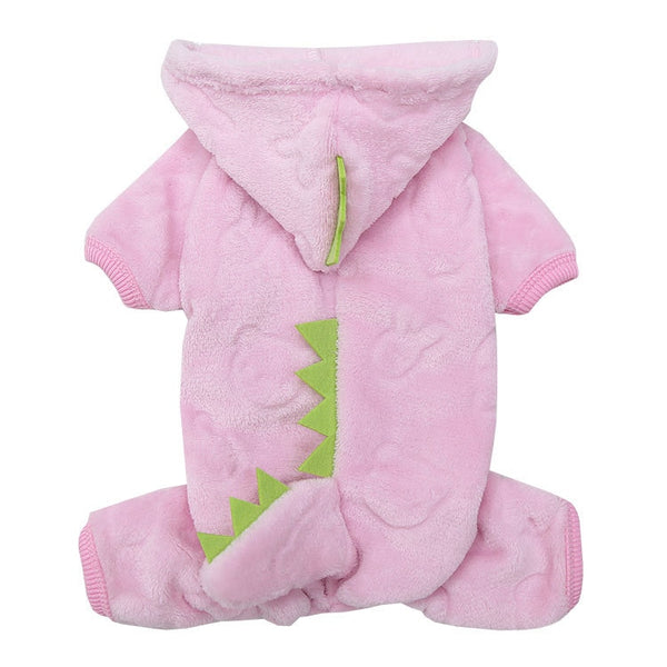 Funny Dinosaur Hoodie Clothing Costume for Dogs