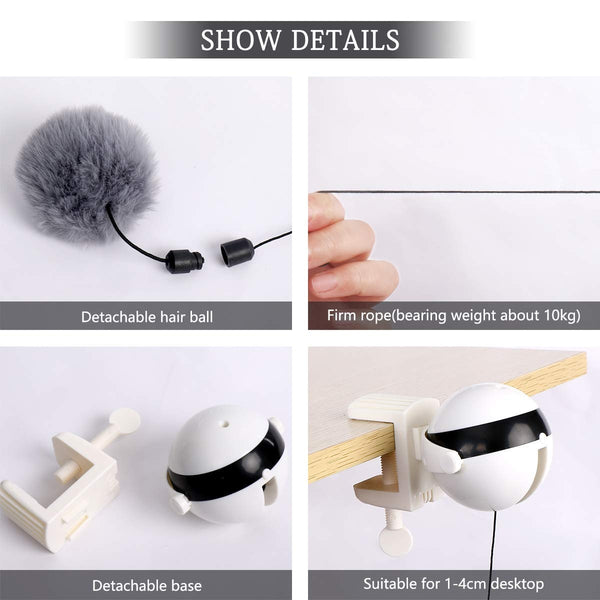 Interactive Cat Ball Toy Electric Automatic Lifting Teaser Toys for Kittens