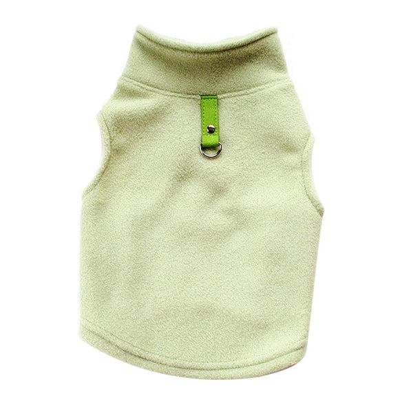 Dog Clothes Winter Autumn Warm Fleece Vest T-Shirt