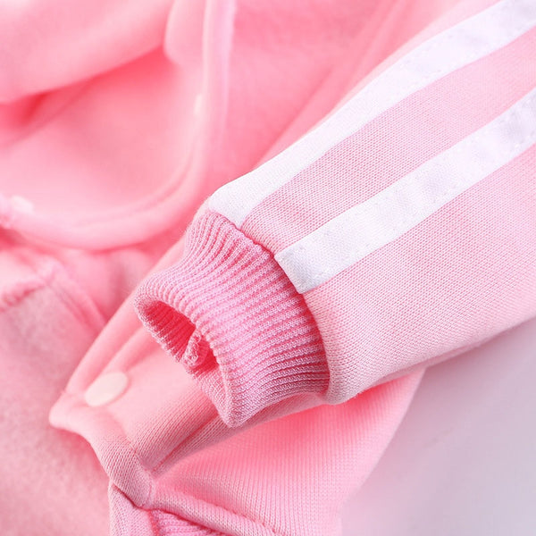 Track Suit for Small to Medium Size Dogs, Clothing Costume Jumpsuit Outfit