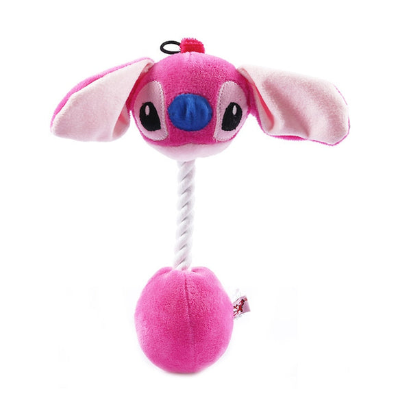 Stitch Plush Rope Knot Toy for Dogs and Cats