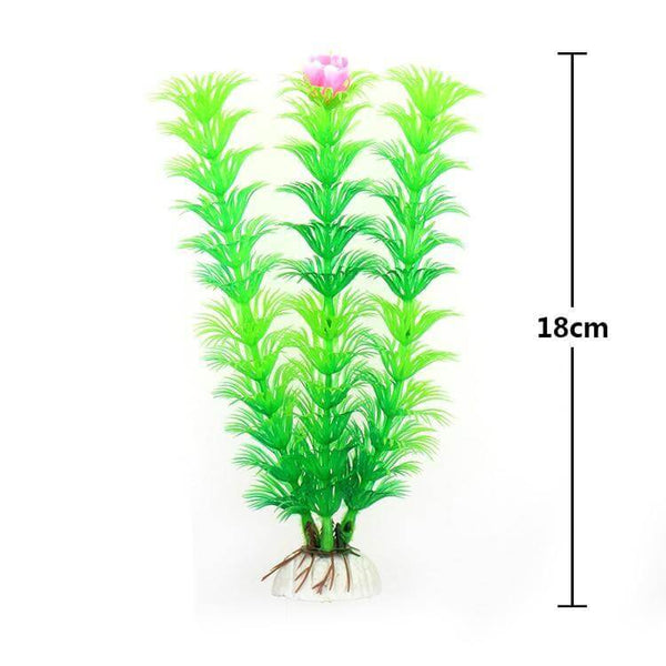 Artificial Underwater Plants Aquarium Fish Tank Decoration Green Color