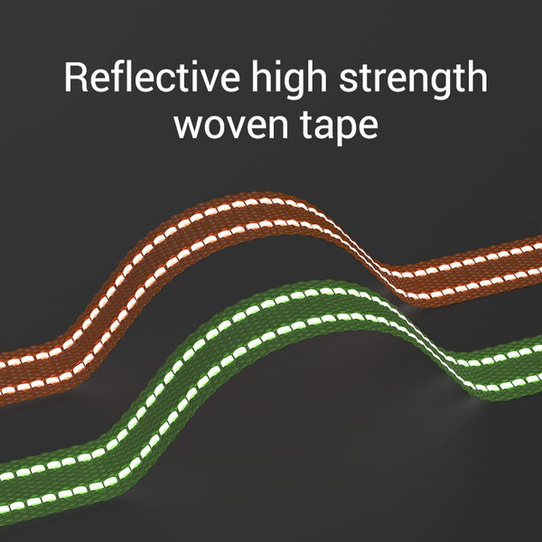 Double Retractable Dog Leash with Spotlight, Adjustable Dual Pet Leash Rope For Two Dogs Outdoors Walk