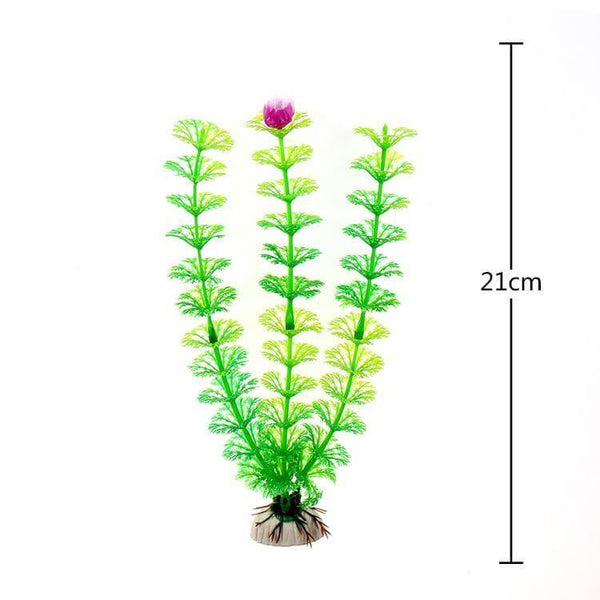 Artificial Underwater Plants Aquarium Fish Tank Decoration Green Color