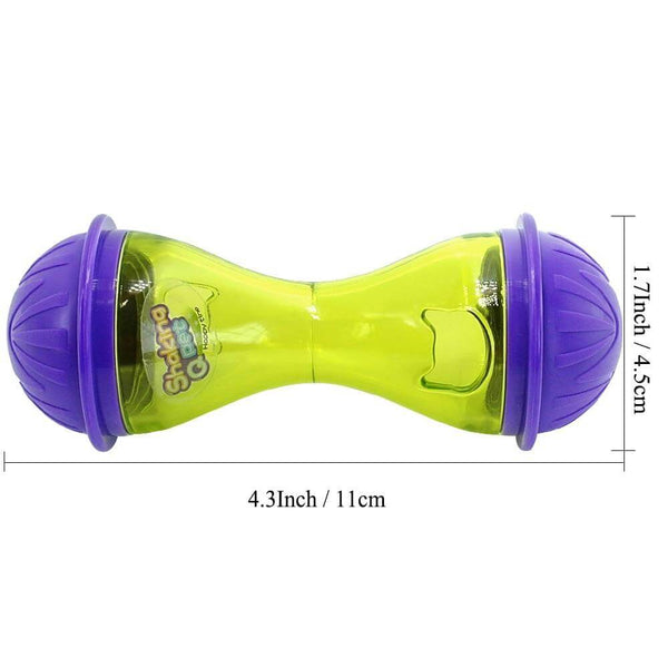 2 in 1 Interactive Cat Toy, Puzzle Feeder, Training Food Dispenser