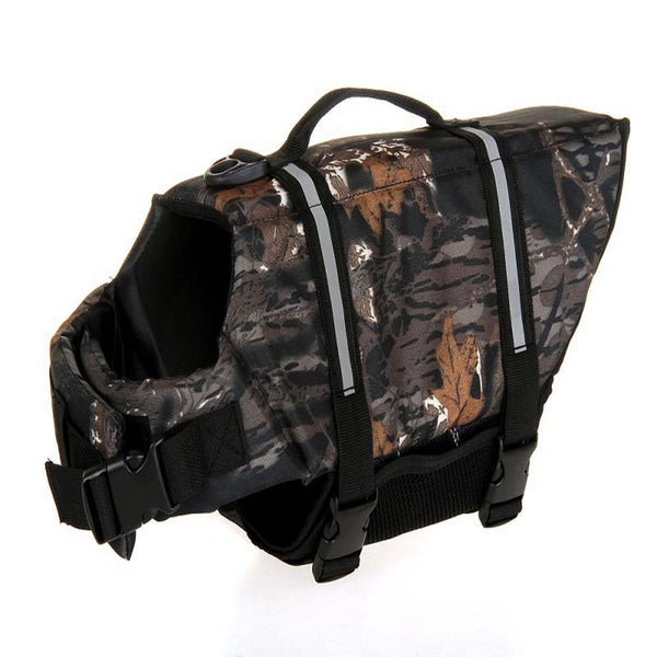 Dog Life Vest Summer Printed Pet Safety Jacket Swimwear