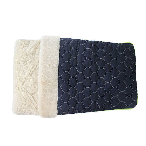 Warm Pets Bed Winter Plush Nest Sleeping Bags for Small Dogs and Cats