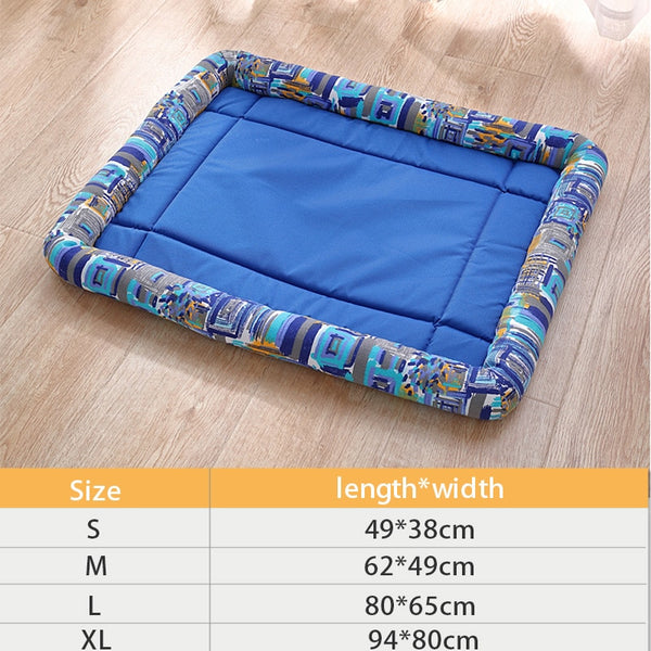 Pet Bed Mat Summer Cooling Pad Washable Breathable for Cats, Dogs