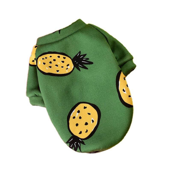 Cartoon Theme Colorful Sweatshirt for Small Dogs and Cats