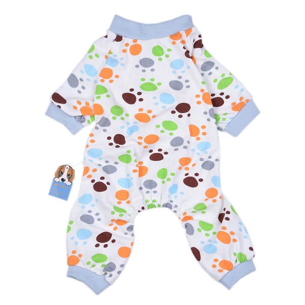Pet Pajama Style Jumpsuit For Small Dogs