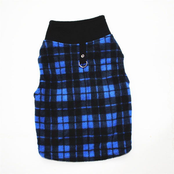 Dog Clothes Winter Autumn Warm Fleece Vest T-Shirt