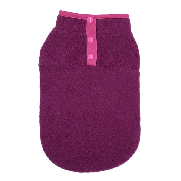 Dog Clothes Winter Autumn Warm Fleece Vest T-Shirt