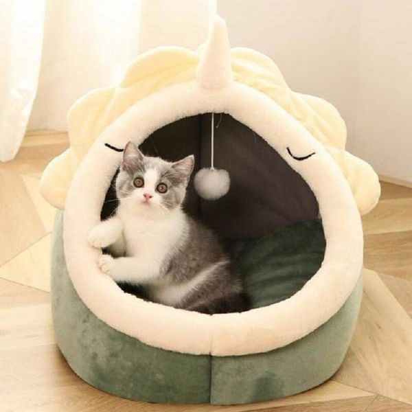 Unicorn Shape Cat Bed