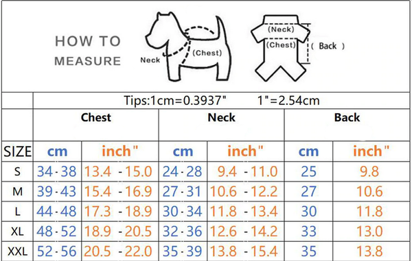 Warm Winter Coat for Dogs, Small Puppy Clothing, Waterproof Suit, Pet Jackets Snowsuit