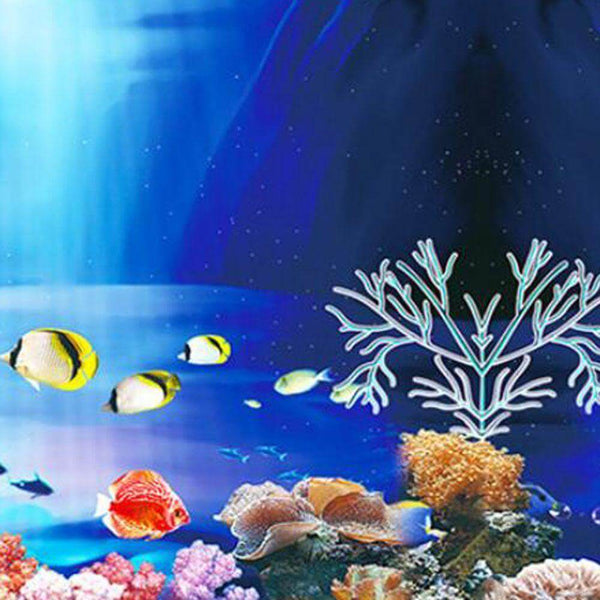 Aquarium Landscape Poster Double-sided Background