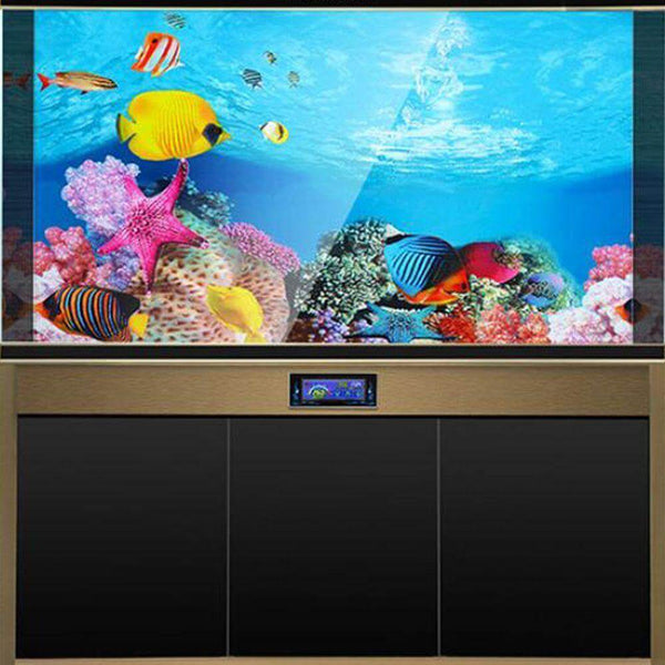 Aquarium Landscape Poster Double-sided Background