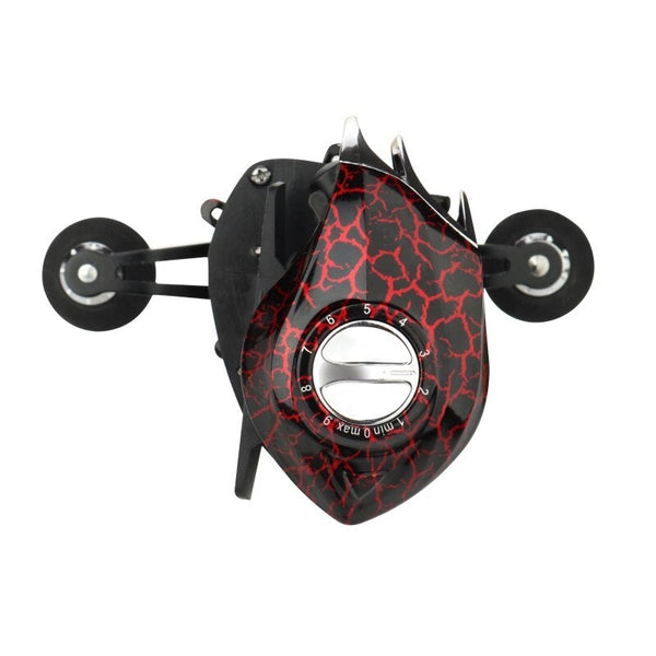 Left/Right Hand Baitcasting Fishing Reel 7.2:1 With Magnetic Brake