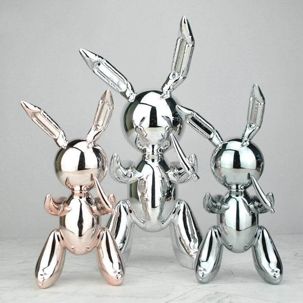 Balloon Bunny Figurine