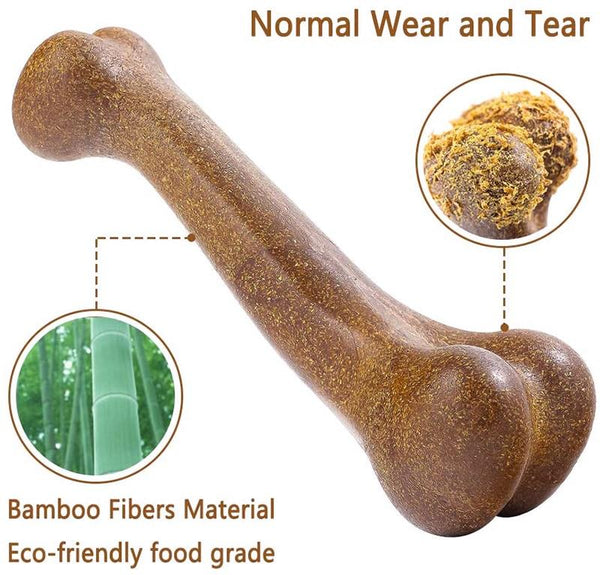 Dog Bone Natural Non-Toxic Toys For Small Medium Large Dogs Pet Chewing Toy