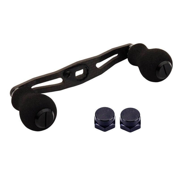 Carbon Fiber Fishing Reel Handle Black Color