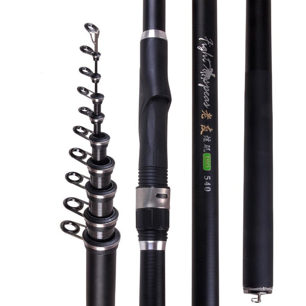 Super Light High Carbon Fiber Telescopic Fishing Rod
