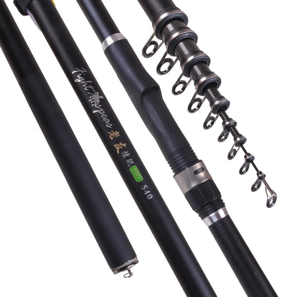 Super Light High Carbon Fiber Telescopic Fishing Rod