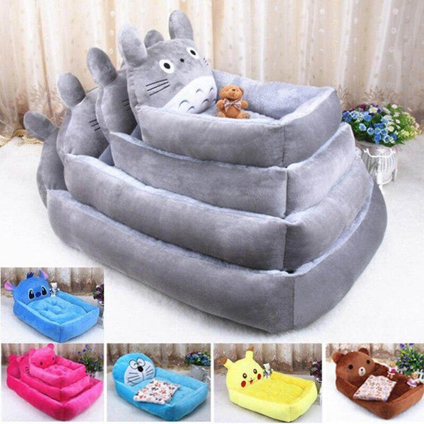 Cartoon Animal Shape Pet Beds for Cats, Dogs Various Styles