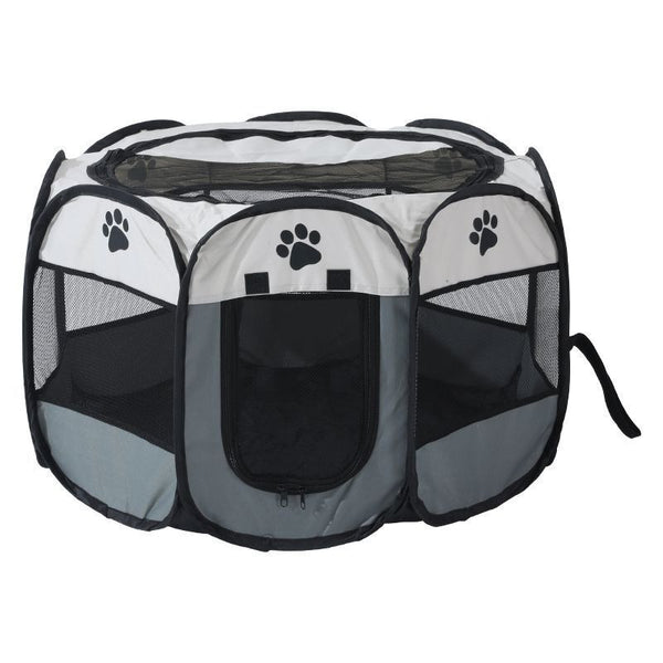 Gray Cat Nursing Tent