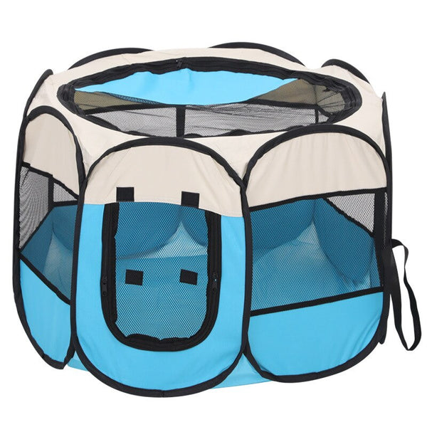 Blue Cat Nursing Tent