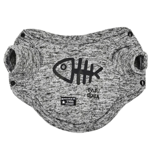 Cat Sweatshirt Autumn Winter Warm Clothes Printed Kitten Outfit