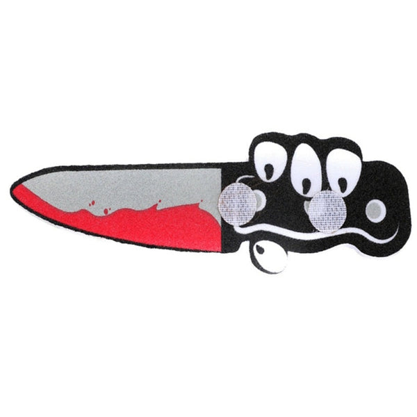 Funny Dog Chucky Cosplay Costume Holding a Knife Outfit