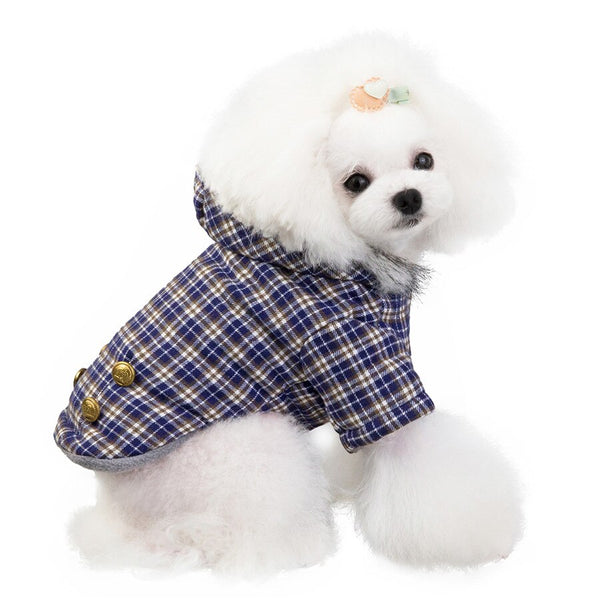 Classic Fur Coat Thick Warm Winter Jacket Clothes for Dogs