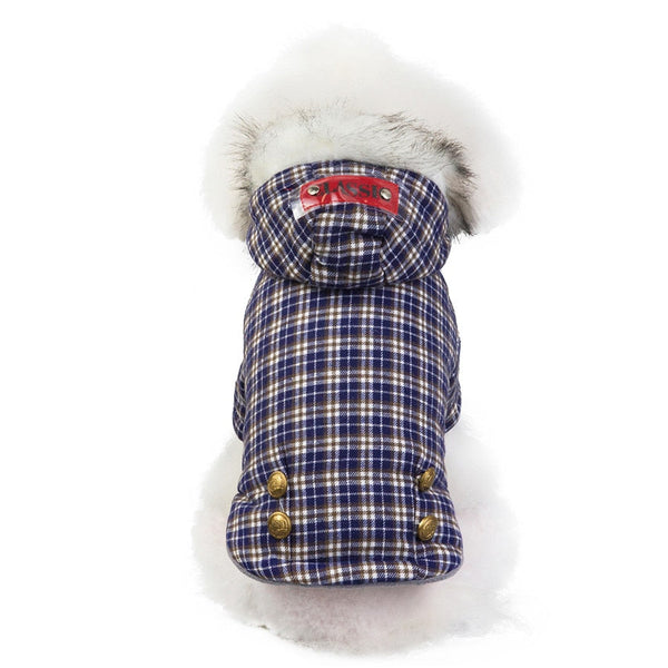 Classic Fur Coat Thick Warm Winter Jacket Clothes for Dogs