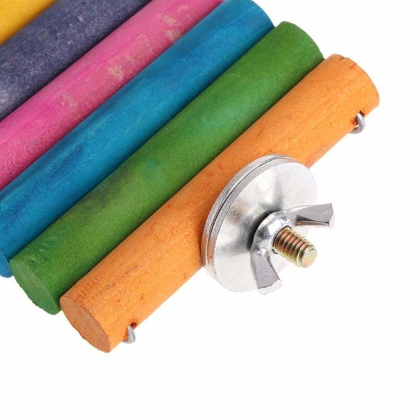 Colorful Brige Exercise Ladder for Birds Parrot Hamsters Climbing Toys