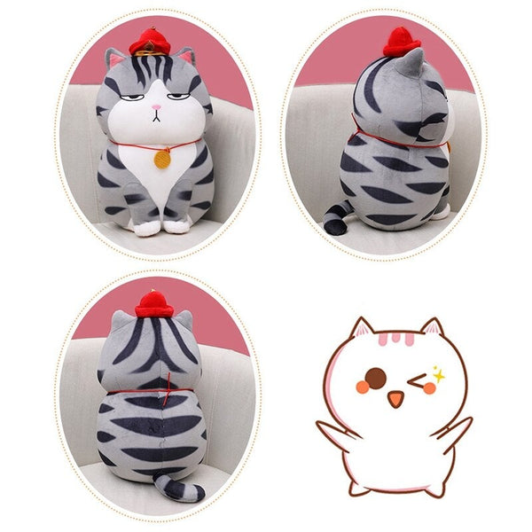 Cute Kawaii Cat Plush Toy Dolls Soft Stuffed Kitty 35-55cm