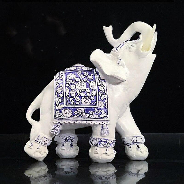 Feng Shui Resin Elephant Statue