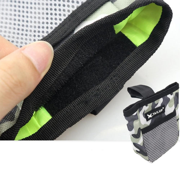 Portable Dog Training Snack, Treat Holder Bag Large Capacity Waist Bag