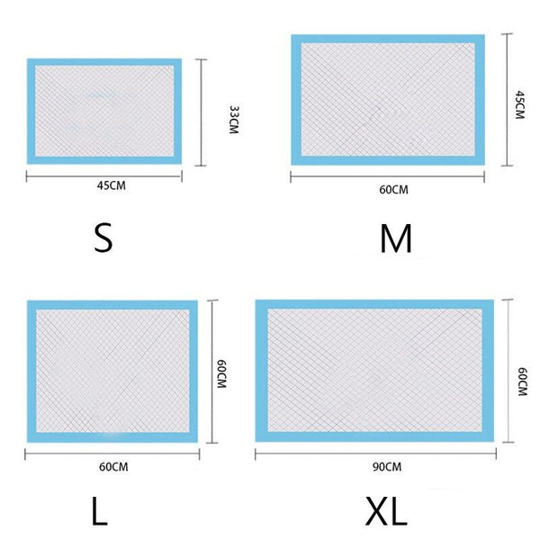 Dog Training Pee Pads Absorbent Disposable Underpads for Puppies 100 Piece Set