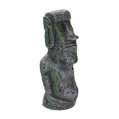 Easter Island Statue Resin Ornament Aquarium Landscape Decoration