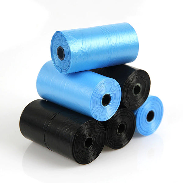 Black and Blue Pet Waste Bags