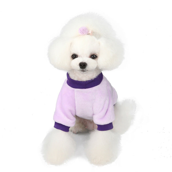 Warm Fleece Pet Clothes Cute Fruit & Vegetables Design Printed Shirts