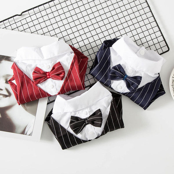 Gentleman Wedding Suit Formal Wear Costume For Small Dogs, Cats