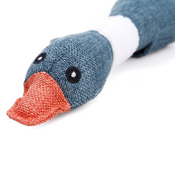 Goose Shape Plush Pet Toys with Sounds